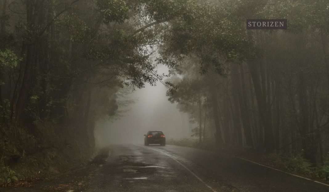 car on an isolated car