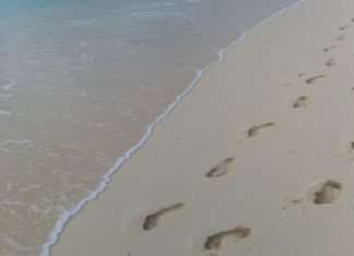 footsteps