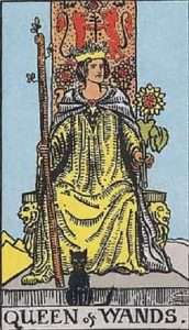 queen of wands tarot card