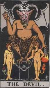 the-devil tarot card