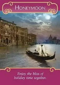 honeymoon romance oracle card