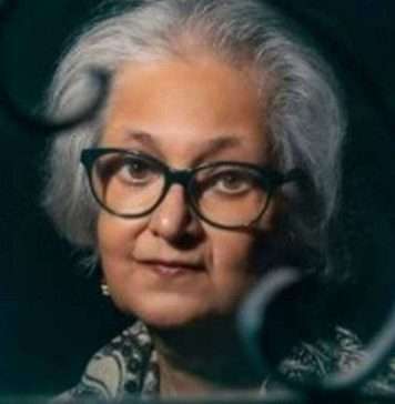 Sahitya Akademi Presents Award to Namita Gokhale for Things to Leave Behind namita gokhale receiving sahitya akademi award 2021 at Jaipur Literature Festival