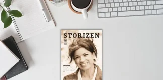 Storizen Magazine May 2023 featuring Laline Paull