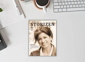 Storizen Magazine May 2023 featuring Laline Paull