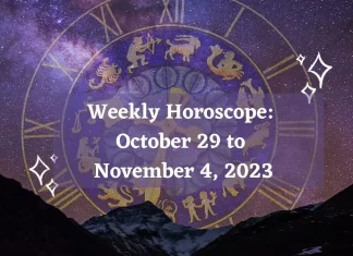 Weekly Horoscope October 29 to November 4, 2023