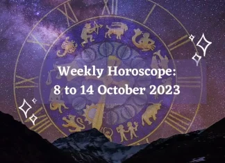Weekly Horoscope October 8 to October 14, 2023