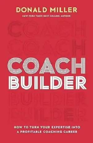 Coach Builder by Donald Miller Book Cover