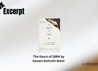 The Kaurs of 1984 by Sanam Sutirath Wazir Book Excerpt Storizen Magazine