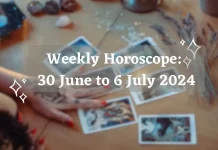 Weekly Horoscope 30 June to 6 July 2024 Storizen Magazine