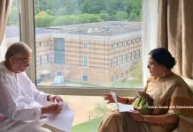 Gulzar Sahab with Rakshanda Jalil