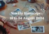 Weekly Horoscope 18 to 24 August 2024 Storizen Magazine