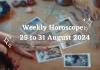 Weekly Horoscope: 25 to 31 August 2024 Weekly Horoscope 25 to 31 August 2024 Storizen Magazine