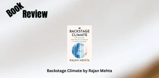Book Review: ‘Backstage Climate’ by Rajan Mehta Backstage Climate by Rajan Mehta Book Review Storizen Magazine