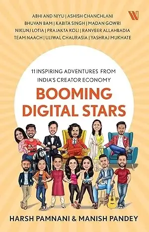 Booming Digital Stars by Harsh Pamnani and Manish Pandey Book Cover
