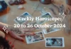 Weekly Horoscope: 20 to 26 October 2024 Weekly Horoscope 20 to 26 October 2024 Storizen Magazine