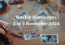 Weekly Horoscope 3 to 9 November 2024 Storizen Magazine