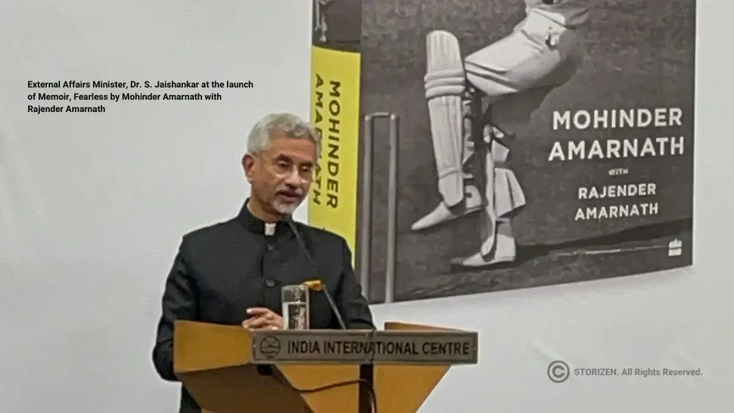 Book Launch of Fearless A Memoir by Mohinder Amarnath with Rajender Amarnath Storizen Magazine