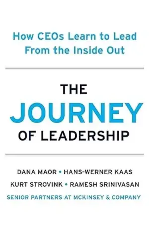 The Journey of Leadership by Dana Maor Book Cover