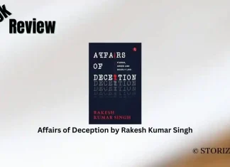 Affairs of Deception by Rakesh Kumar Singh Book Review Storizen Magazine