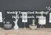 Weekly Tarot Cards Reading: 23 to 29 March 2025 Weekly Tarot Card Reading 23 to 29 March 2025