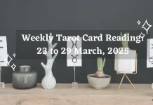 Weekly Tarot Card Reading 23 to 29 March 2025
