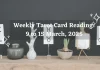 Weekly Tarot Card Reading 9 to 15 March 2025 Storizen Magazine
