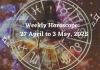 Weekly Horoscope 27 April to 3 May, 2025