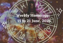 Weekly Horoscope 15 to 21 June, 2025