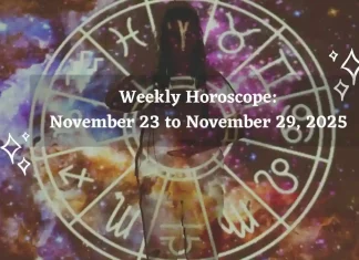 Weekly Horoscope November 23 to November 29, 2025 Storizen Magazine