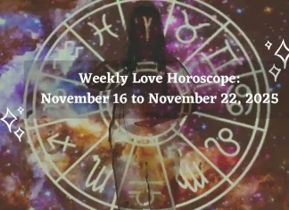 Weekly Love Horoscope November 16 to November 22, 2025 Storizen Magazine