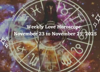 Weekly Love Horoscope November 23 to November 29, 2025 Storizen Magazine