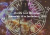 Weekly Love Horoscope November 30 to December 6, 2025 Storizen Magazine