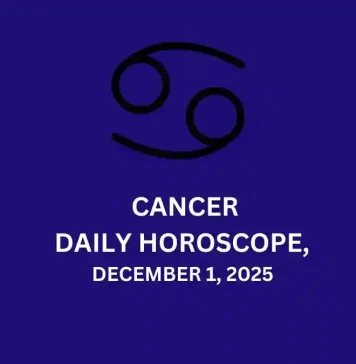 Cancer Daily Horoscope December 1