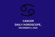 Cancer Daily Horoscope December 2