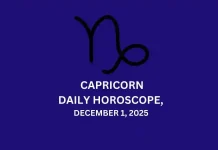 Capricorn Horoscope Today, December 1, 2025 — Your Daily Astrology Prediction Capricorn Daily Horoscope December 1