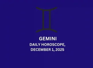 Gemini Horoscope Today, December 1, 2025 — Your Daily Astrology Prediction Gemini Daily Horoscope December 1