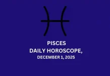 Pisces Daily Horoscope December 1