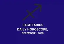 Sagittarius Horoscope Today, December 1, 2025 — Your Daily Astrology Prediction Sagittarius Daily Horoscope December 1