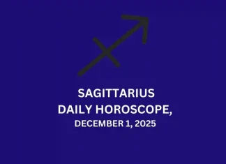 Sagittarius Horoscope Today, December 1, 2025 — Your Daily Astrology Prediction Sagittarius Daily Horoscope December 1