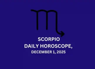 Scorpio Horoscope Today, December 1, 2025 — Your Daily Astrology Prediction Scorpio Daily Horoscope December 1