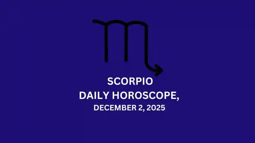 Scorpio Daily Horoscope December 2