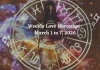 Weekly Love Horoscope March 1 to 7, 2026