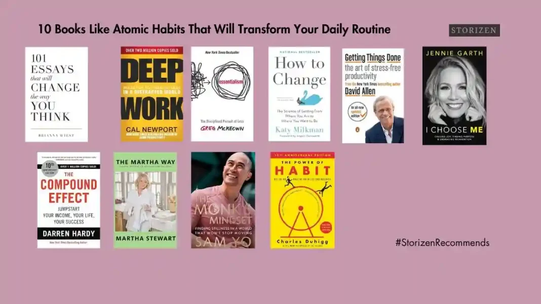 10 Books Like Atomic Habits