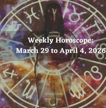 Weekly Horoscope March 29 to April 4, 2026