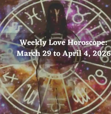 Weekly Love Horoscope March 29 to April 4, 2026