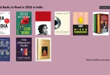 Infographic of the 9 best books to read in 2026 in India featuring Arundhati Roy and Amitav Ghosh