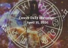 Cancer Daily Horoscope – April 15, 2026