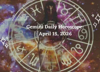 Gemini Daily Horoscope – April 15, 2026