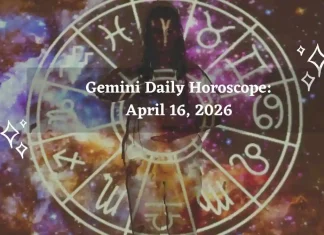 Gemini Daily Horoscope – April 16, 2026