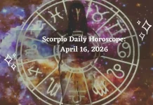 Scorpio Horoscope Today (April 16, 2026): Progress Feels Slow—But Here’s Why It Matters Scorpio Daily Horoscope – April 16, 2026